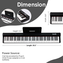 Load image into Gallery viewer, Dulcette DX-10 - 88 Keys Electronic Piano Keyboard