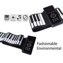 Load image into Gallery viewer, Roll Up Piano - 88 Keys Touch Screen & Bluetooth (K10)