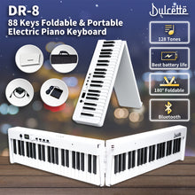 Load image into Gallery viewer, Dulcette DR8 - 88 Keys Folding Electronic Piano Keyboard
