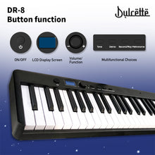 Load image into Gallery viewer, Dulcette DR8 - 88 Keys Folding Electronic Piano Keyboard
