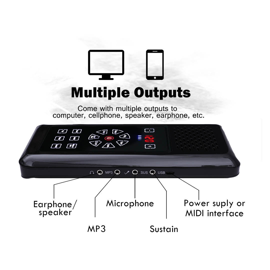 Écran tactile Hand Roll Electronic Piano Portable 88 touches